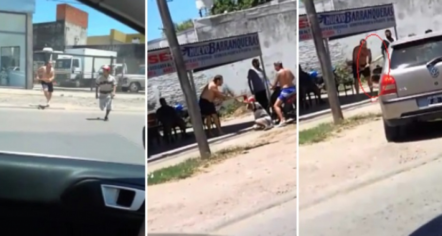 Intentó robar un camión, el dueño lo siguió y en compañía de vecinos le propinó una feroz golpiza