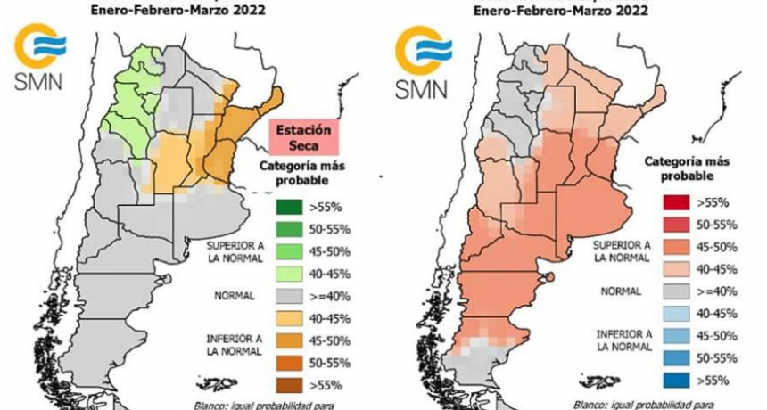 La Niña persistirá hasta marzo: “Se estiman precipitaciones normales en la regiones Central y Oeste e inferiores para el Este”