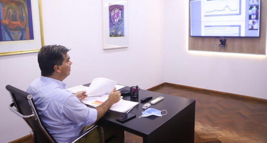 Los casos de COVID-19 llegarán a su pico y seguirá “una fase de disminución”, aseguró Jorge Capitanich