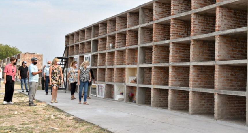 Fontana: inauguraron obras de ampliación en el Cementerio Municipal