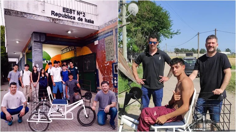 No podía ir a la escuela, sus compañeros se enteraron y lo cambiaron todo