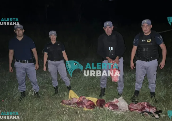 Abigeato en Colonias Unidas: secuestran motos y carne tras fuga de sospechosos