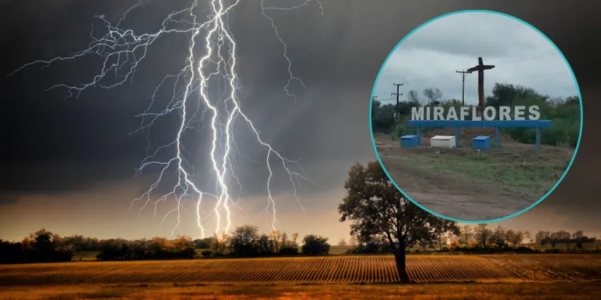 Tragedia en El Impenetrable: un rayo mató a una mujer en Miraflores