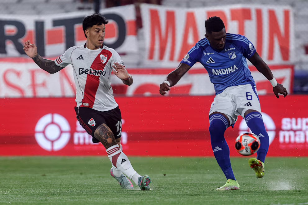 River Plate le ganó 1-0 a Millonarios de Colombia en el primer amistoso de la temporada