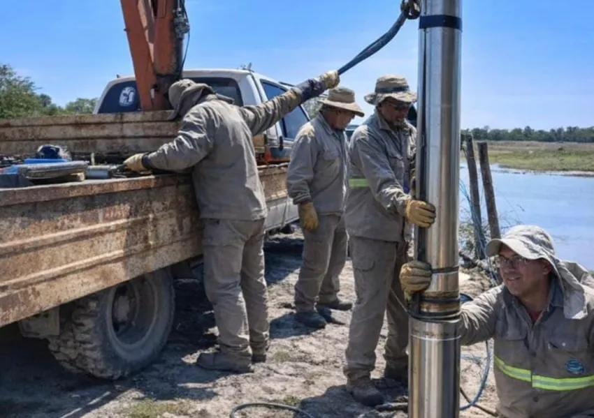 Sameep continúa mejorando la producción de agua potable en el interior provincial