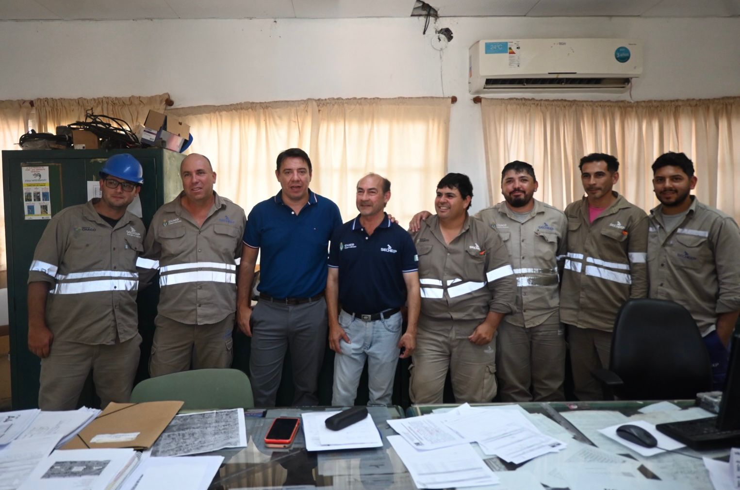 Villa Berthet: Resico ratificó el compromiso de un Estado cercano