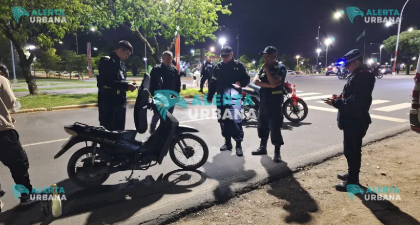 Intensos operativos de tránsito en Resistencia: 89 actas y 29 vehículos retenidos