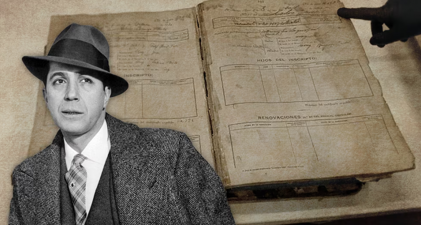 Carlos Gardel y la polémica eterna: hallaron un acta que acredita su nacimiento en Uruguay