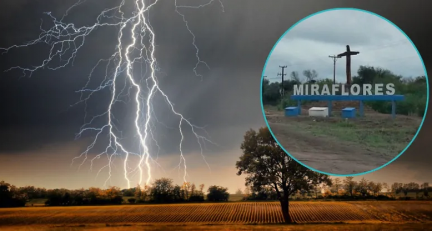 Tragedia en El Impenetrable: un rayo mató a una mujer en Miraflores