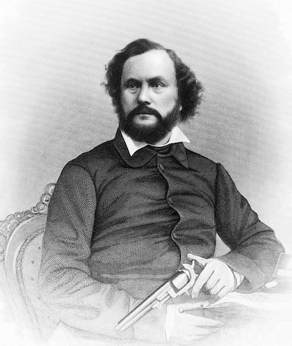 La asombrosa vida del inventor del revólver más famoso