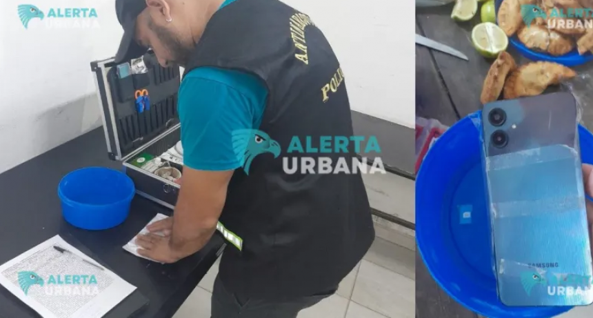 Microtr&aacute;fico: escondi&oacute; un tel&eacute;fono en alimentos para un detenido