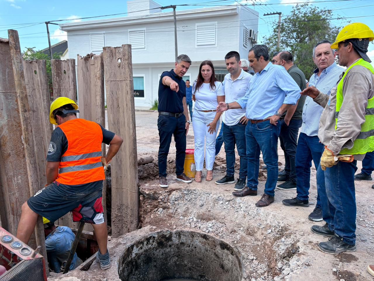Obras de saneamiento ambiental en S&aacute;enz Pe&ntilde;a