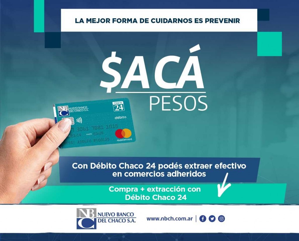 El NBCH ofrece alternativas para realizar compras y pagos en forma