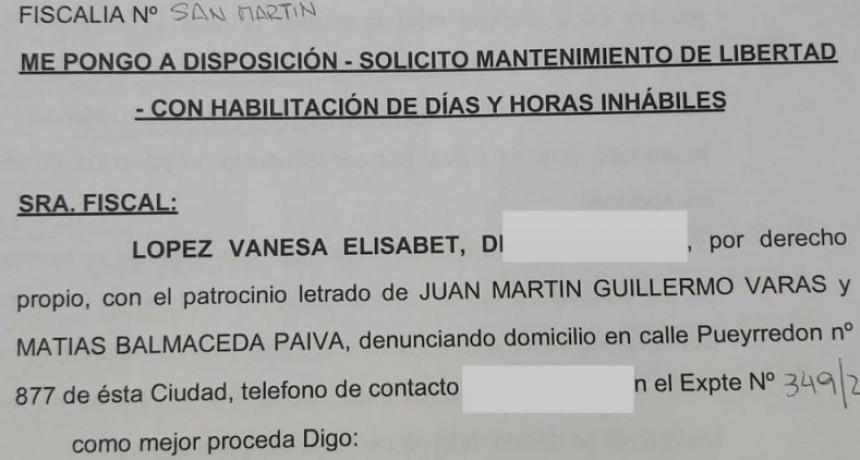 Se entreg&oacute; Vanesa L&oacute;pez y compa&ntilde;&iacute;a