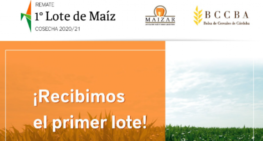La primicia maicera 2020-2021 fue cosechada por productores bre&ntilde;enses