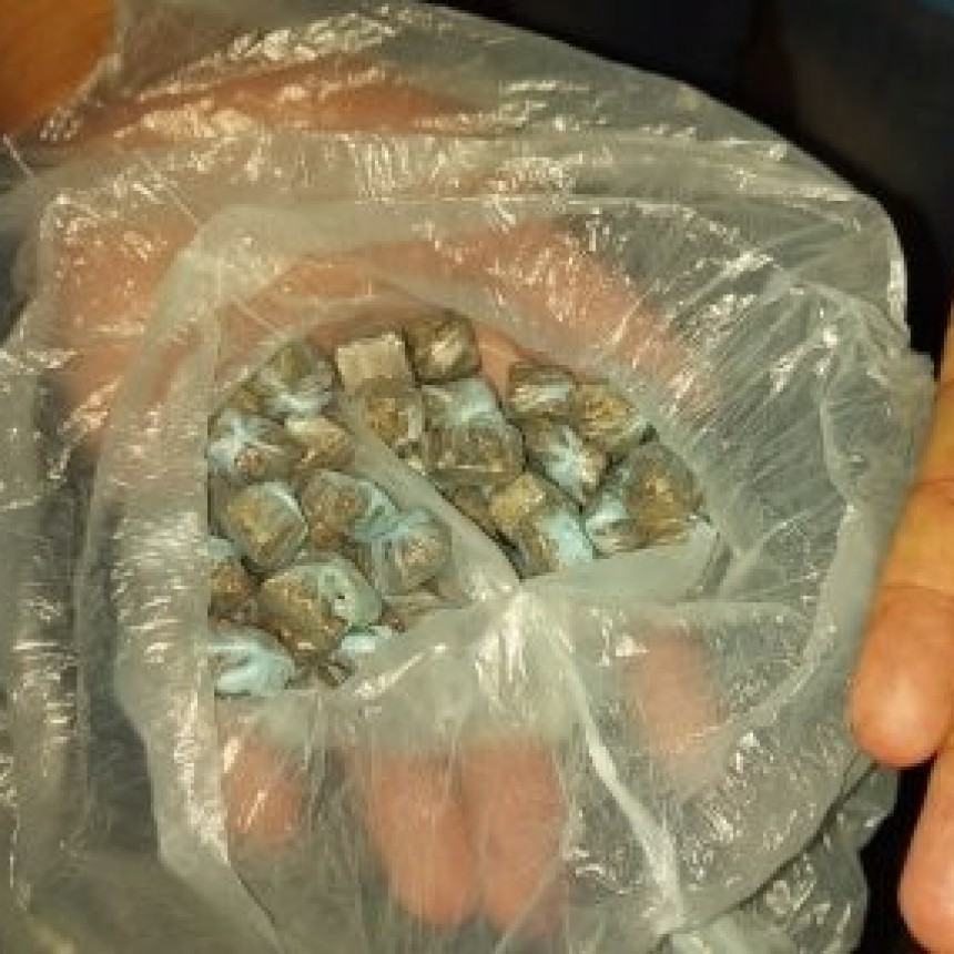 Detenido con 46 &ldquo;bochitas&rdquo; de marihuana