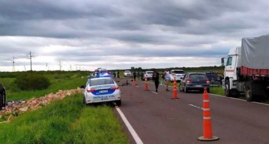 Murió un hombre de 39 años tras un fuerte choque cerca de Hermoso Campo