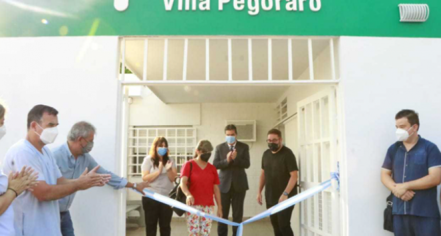 Jorge Capitanich inauguró las obras de ampliación y refacción del Centro de Salud de Villa Pegoraro
