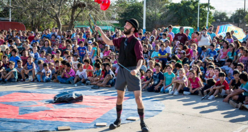 Este domingo habrá una función gratuita de “Chaque el Circo” en el Parque 2 de Febrero