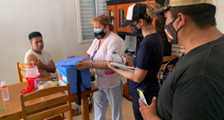 “El plan de vacunación continúa llegando a cada lugar de la provincia