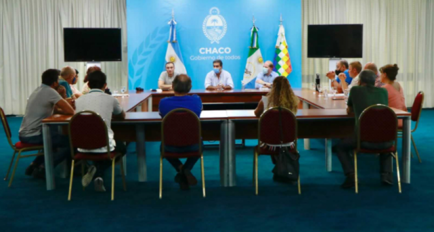 Jorge Capitanich se reunió con representantes de gremios judiciales de cara a la apertura de la mesa salarial