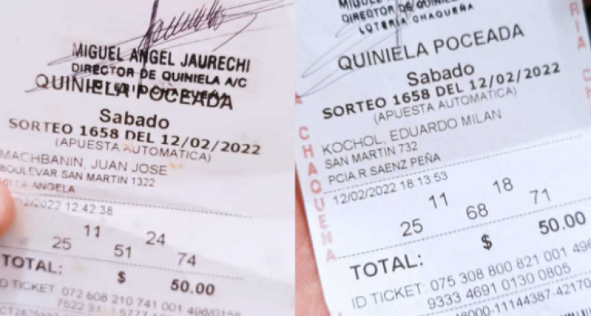 Un docente y un empleado público compartieron el pozo de $12,8 millones de la Poceada