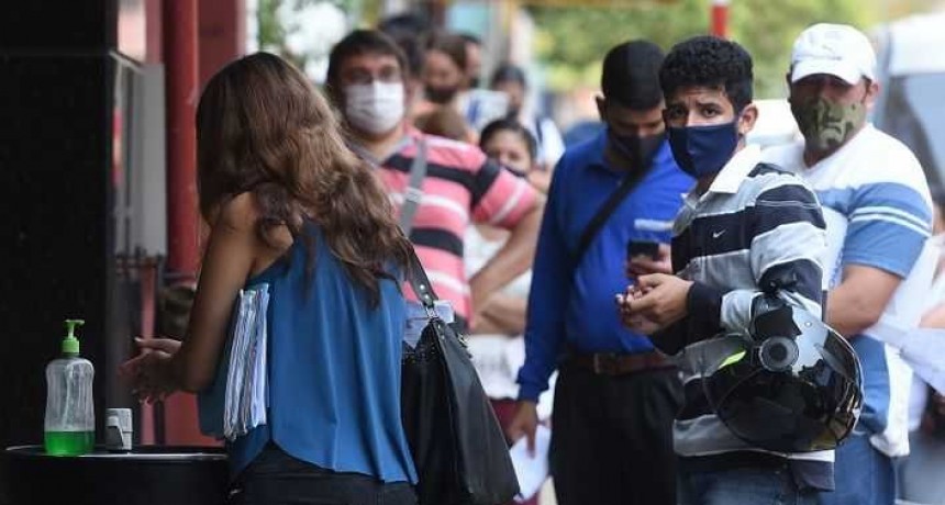 Paraguay solamente con barbijos