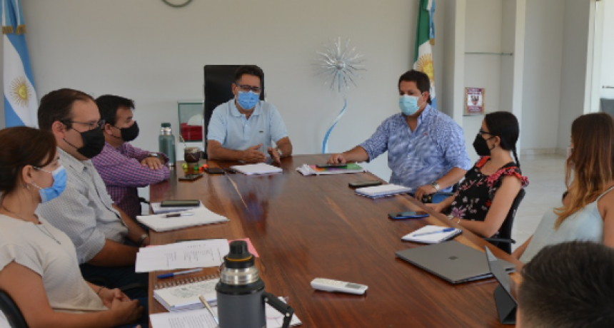 El intendente Gustavo Martínez ultima detalles para la campaña de Educación Vial próxima a realizarse