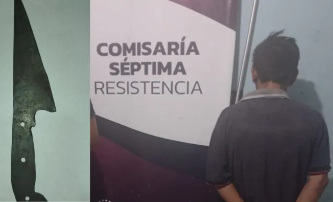 A punta de cuchillo, le robó un IPhone a una joven en Villa Itatí