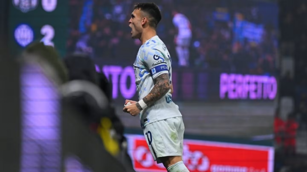 “En la historia”: Lautaro Martínez logró un brutal récord en el Inter y el club lo celebró en sus redes
