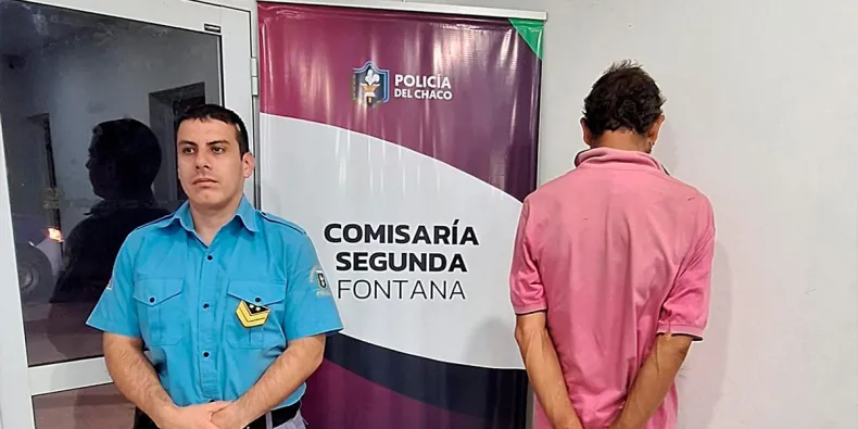 Fontana: violento terminó en el calabozo por agredir a su expareja