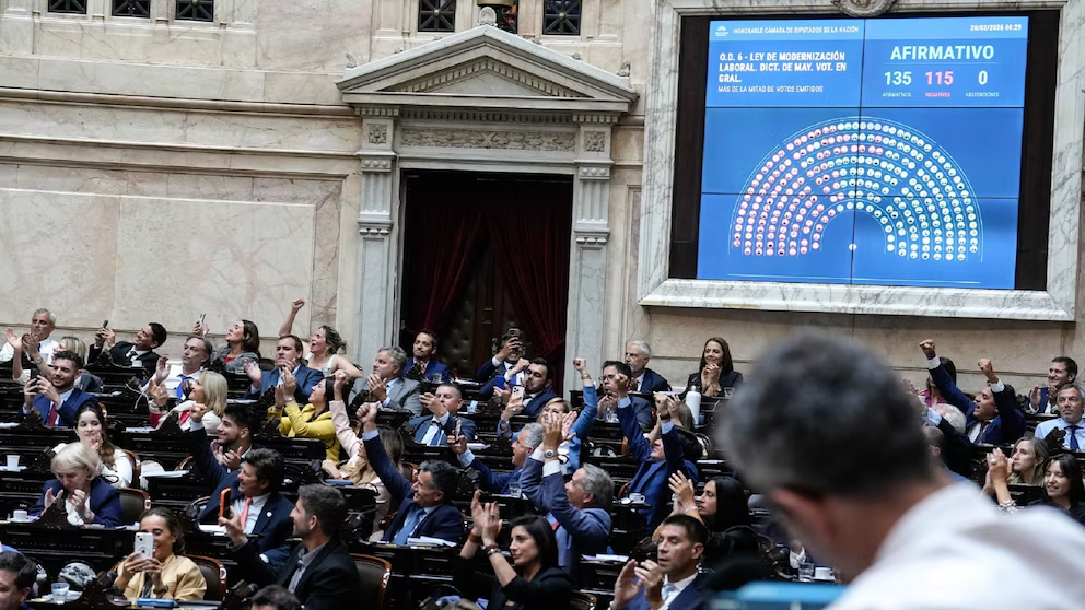 Se aprobó la reforma laboral en Diputados pero sin el artículo 44