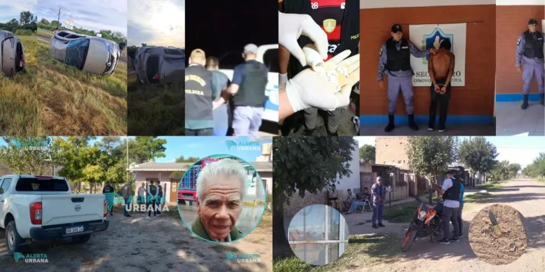Violencia, tragedia y narcotráfico: el balance de los policiales del fin de semana en el Chaco