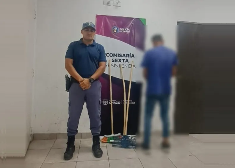 Robó artículos de limpieza en zona de Av. Hernandarias y lo atraparon cuando intentaba venderlos