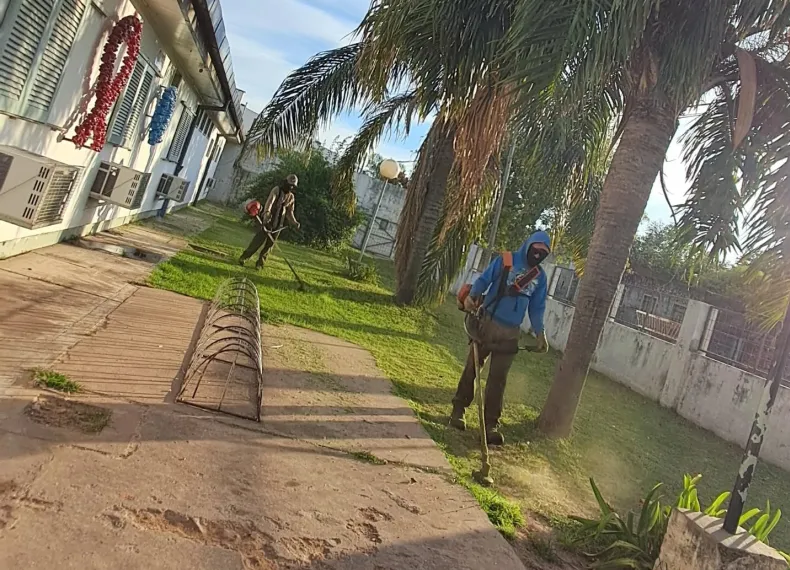 El municipio de Corzuela avanza en la puesta a punto de escuelas de cara al inicio de clases