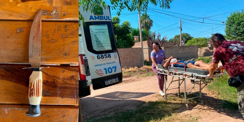 Sáenz Peña: discusión entre una pareja terminó con un hombre apuñalado 