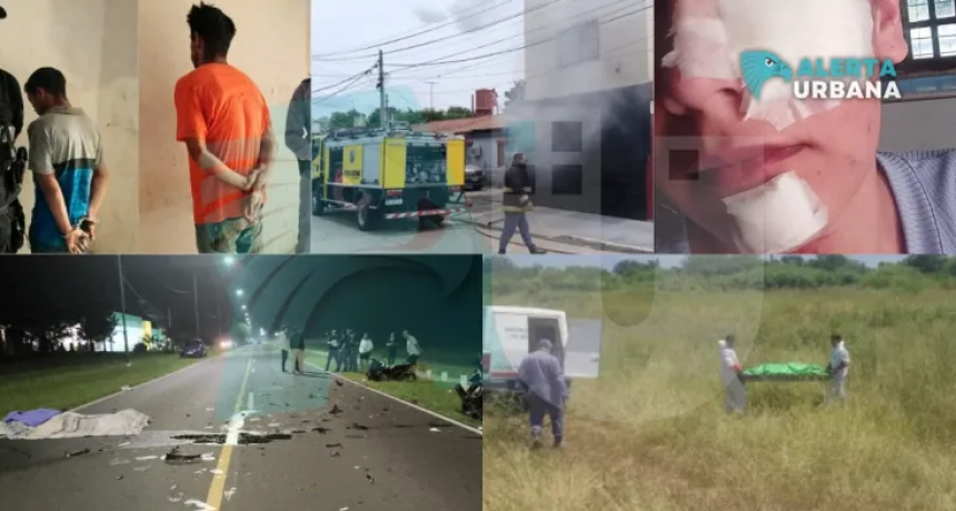 La tragedia de La Leonesa, un intento de homicidio, robos, incendios y procedimientos policiales, el saldo del fin de semana en el Chaco