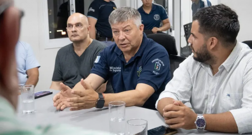 Matkovich recibió a comerciantes para reforzar la prevención del delito