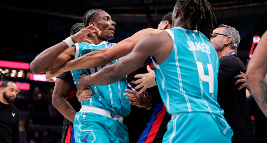 La pelea del año en la NBA: la agresión entre dos jugadores que terminó en una batalla campal con cuatro expulsados