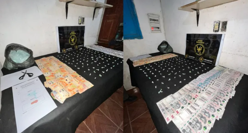 Dos mujeres armaron un kiosco de droga en su casa de Tirol y terminaron detenidas