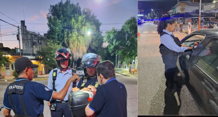 Alcoholemia: 15 positivos y 26 vehículos secuestrados en operativos en Resistencia