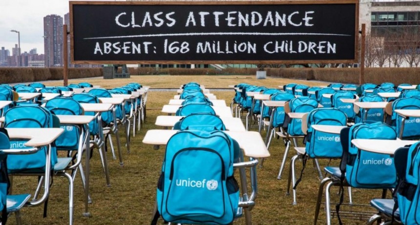 Fuerte mensaje de Unicef a los gobiernos: "No deben escatimar esfuerzos para reabrir las escuelas"
