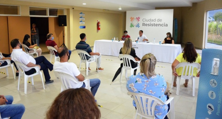 El intendente se reuni&oacute; con directores del municipio para avanzar en un incremento salarial