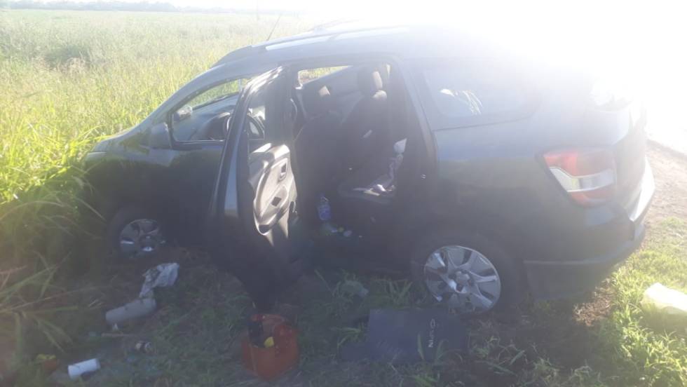 Un hombre oriundo de Formosa despistó con su auto en la Ruta 89 y terminó ileso sobre la banquina