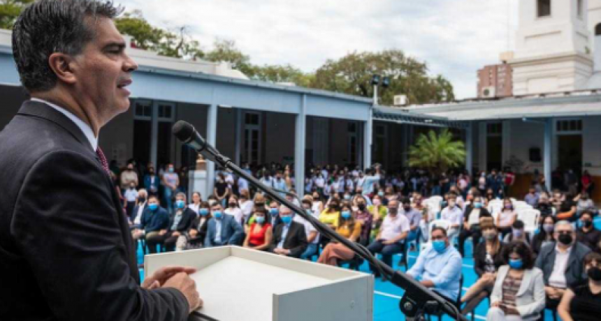 Jorge Capitanich destacó y agradeció a toda la comunidad educativa porque 