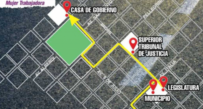 8M en Resistencia: la concentración será a las 16 y la marcha comenzará a las 17