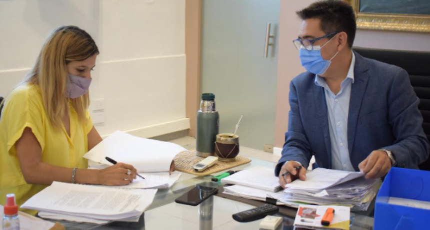 Gustavo Martínez coordinó acciones para activar la oficina municipal para la prevención, tratamiento y sanción de la violencia laboral