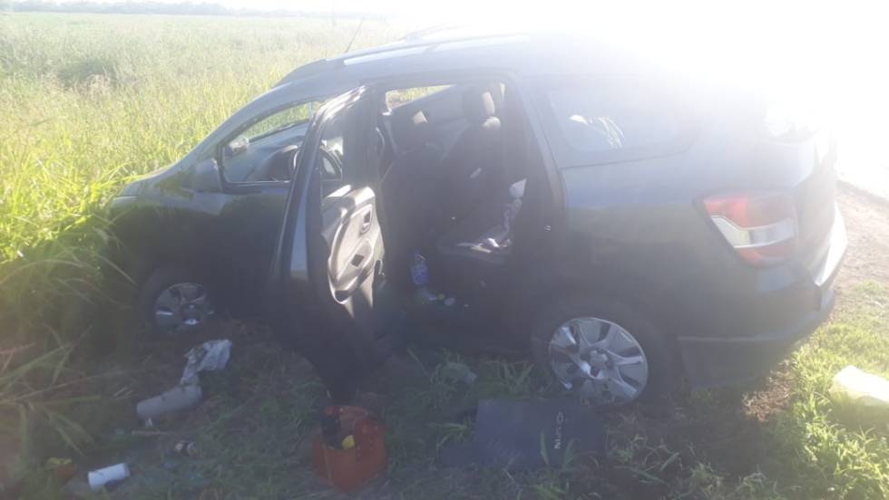 Un hombre oriundo de Formosa despistó con su auto en la Ruta 89 y terminó ileso sobre la banquina
