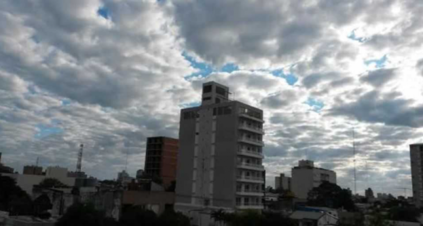 Jueves nublado con posibles lluvias en Resistencia