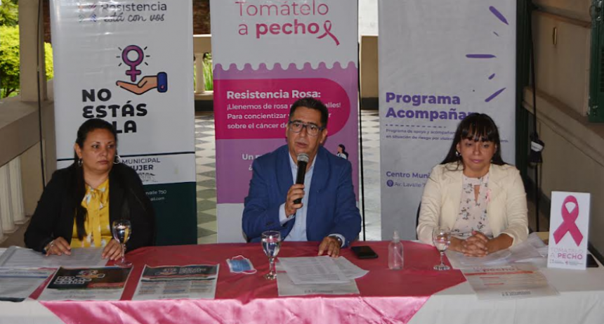 Gustavo Martínez  presentó la agenda anual de los Programas Tomátelo a  Pecho, No Estás Sola y Acompañar